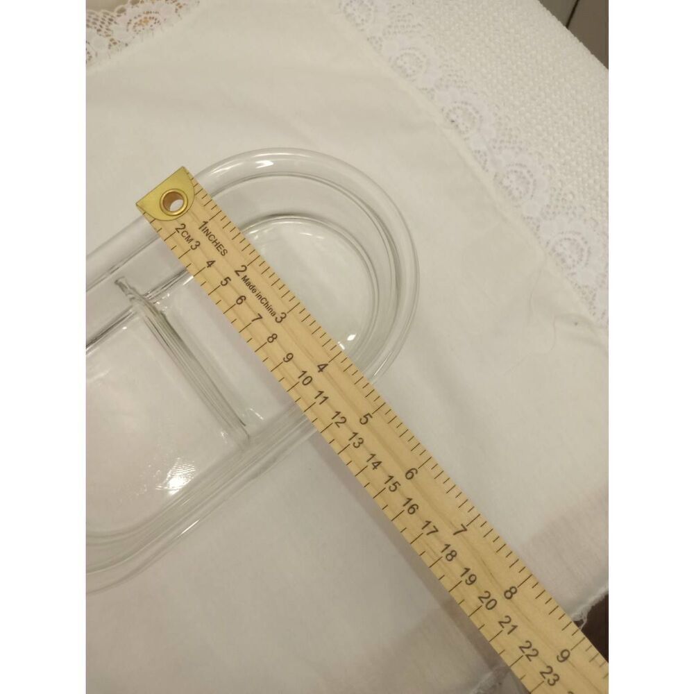 Pyrex, clear divided dish. # 8300- og, 2 cups , 470 ml, heat n serve - Picture 5 of 9